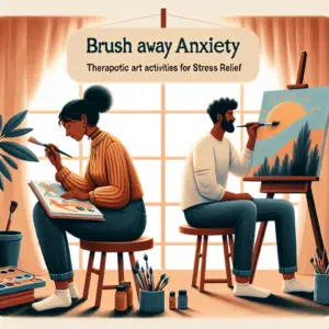 Art therapy activities for anxiety