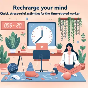 Stress-relief activities for busy professionals