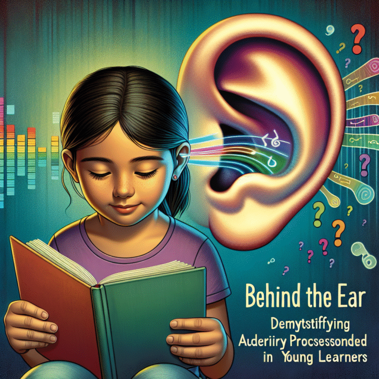 Auditory processing disorder in kids