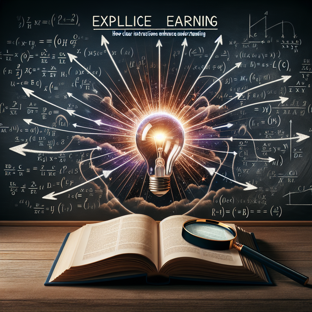 Explicit Learning