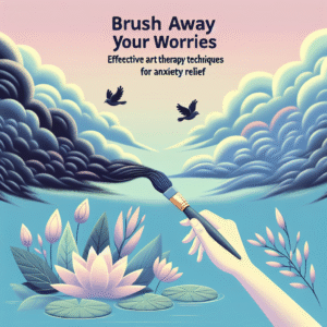 Art therapy activities for anxiety
