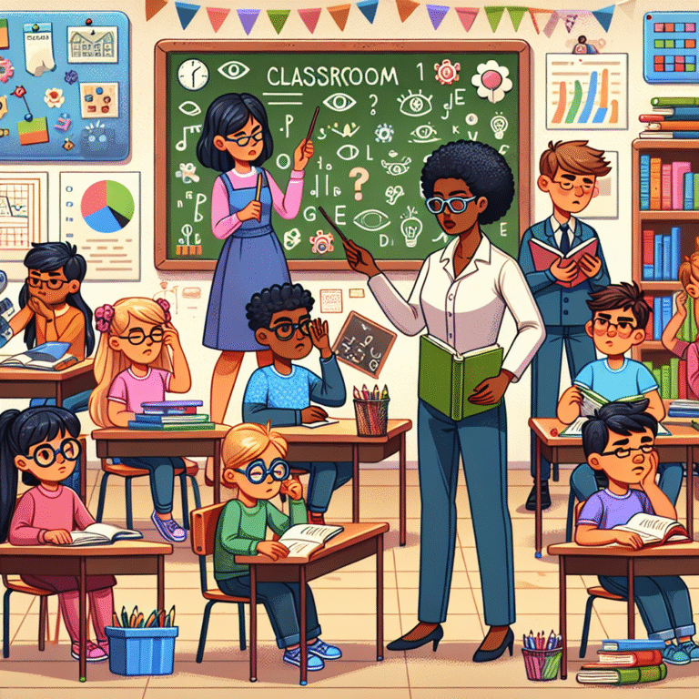 Visual processing disorders in students