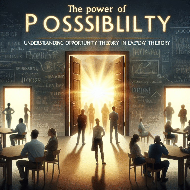 Opportunity Theory