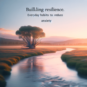 Managing anxiety in daily life