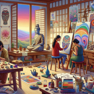 Art therapy activities for anxiety