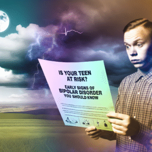 Early signs of bipolar disorder in teenagers