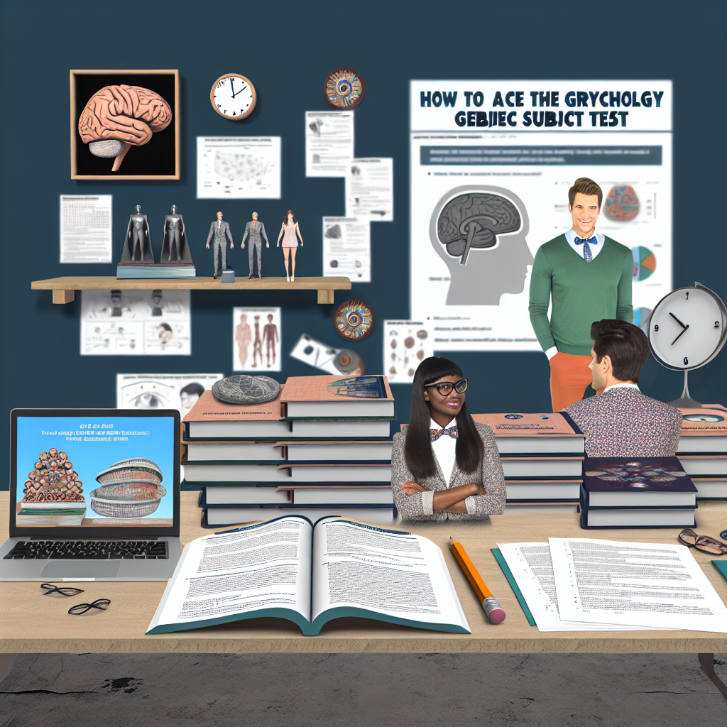 Preparing for the GRE psychology subject test