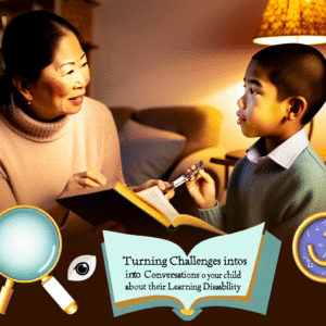 How to talk to your child about their learning disability