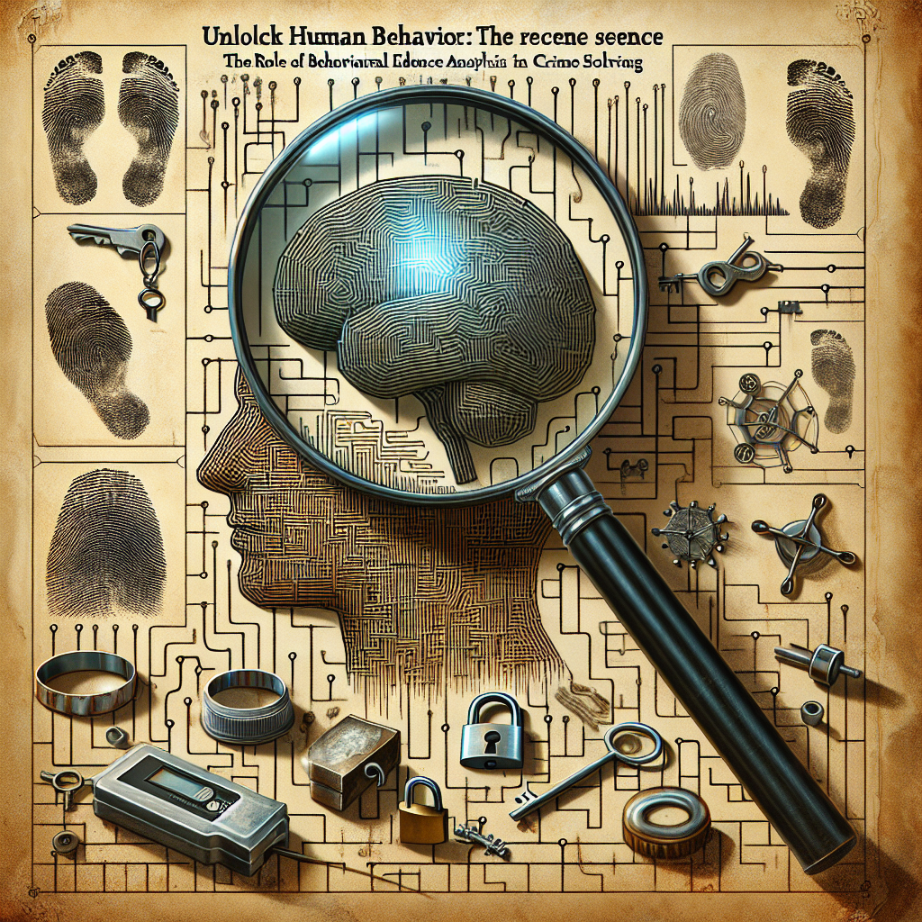 Behavioral Evidence Analysis