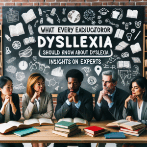 Dyslexia and other learning disabilities