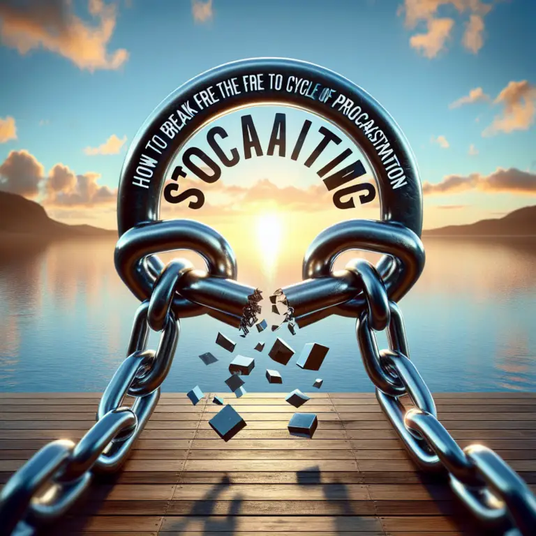 Overcoming procrastination habits