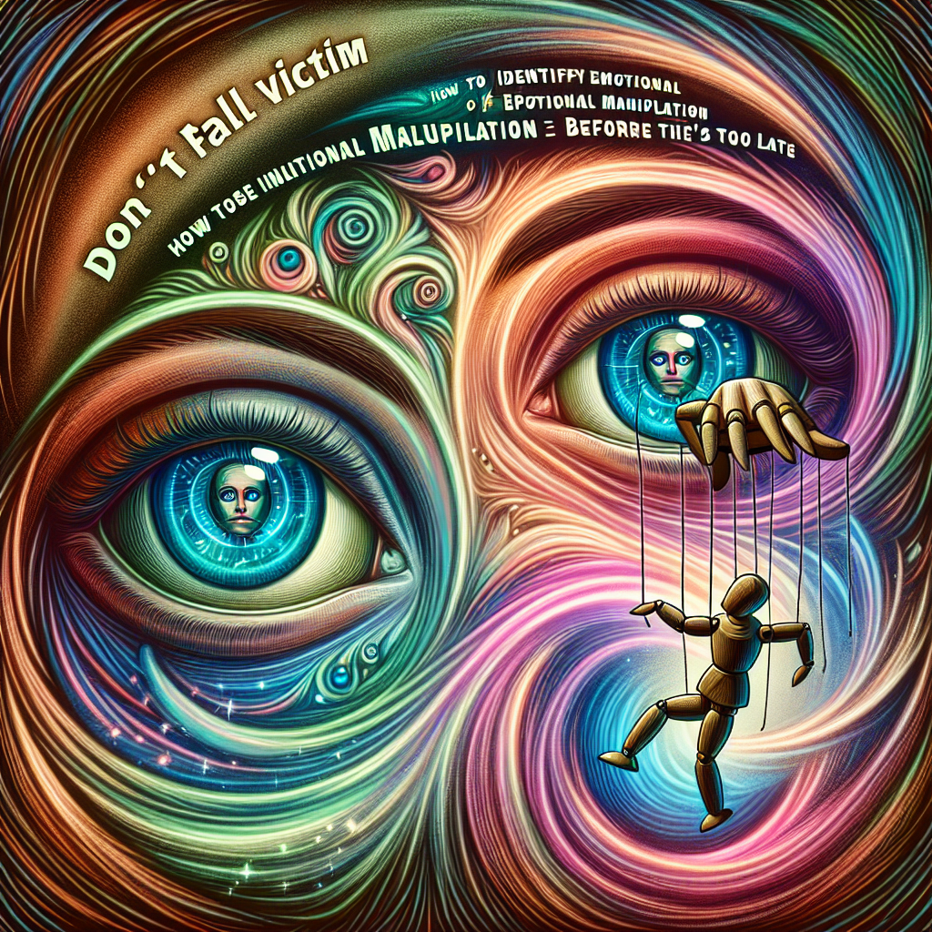 Recognizing signs of emotional manipulation