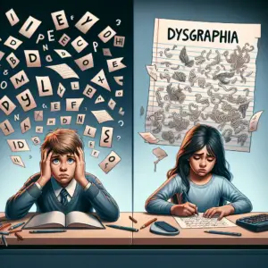 Difference between dyslexia and dysgraphia