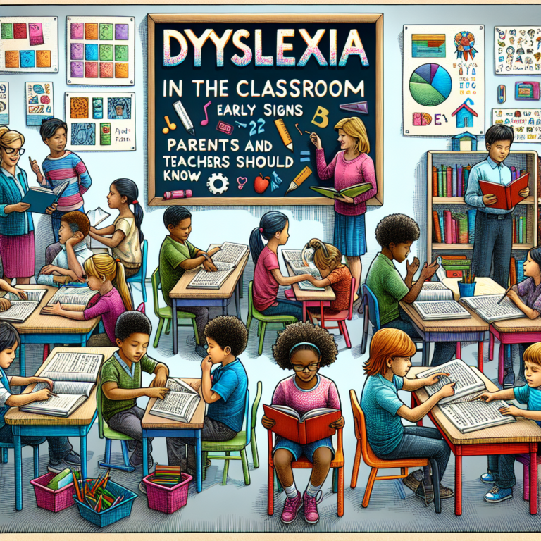 Early signs of dyslexia in children
