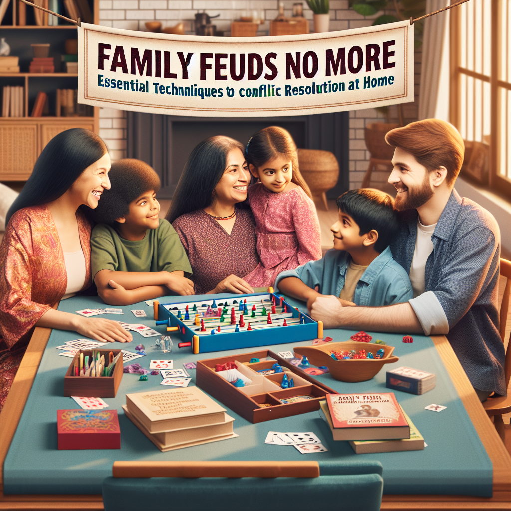 Conflict resolution strategies for families