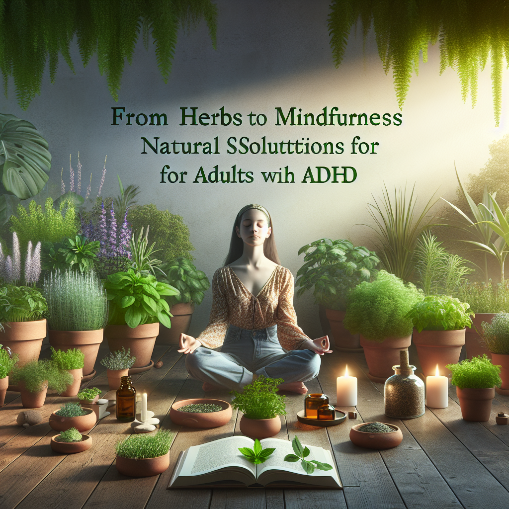 Natural remedies for ADHD in adults