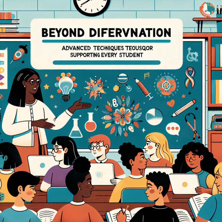 Managing diverse learning needs in the classroom.