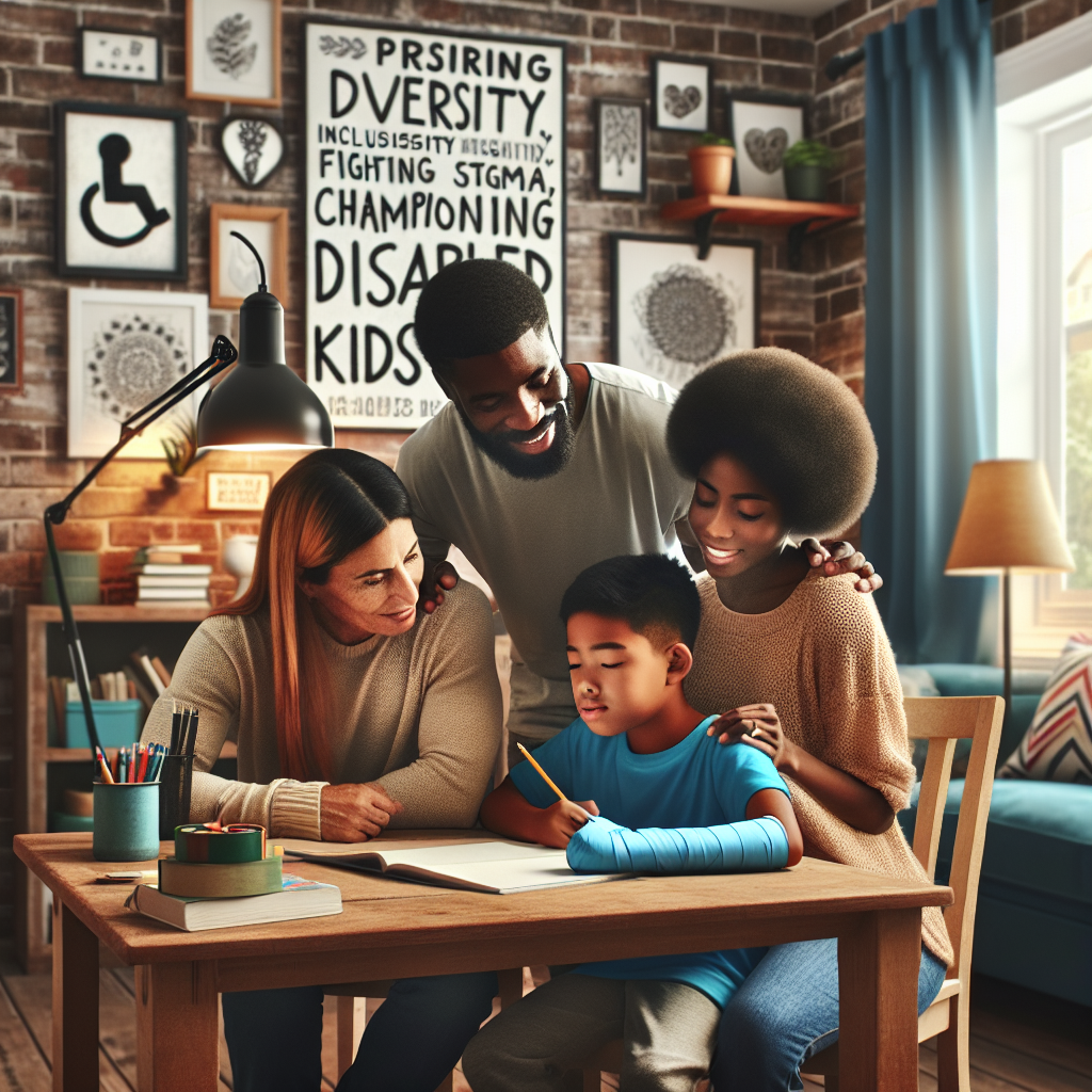 Overcoming stigma as a parent of a disabled child