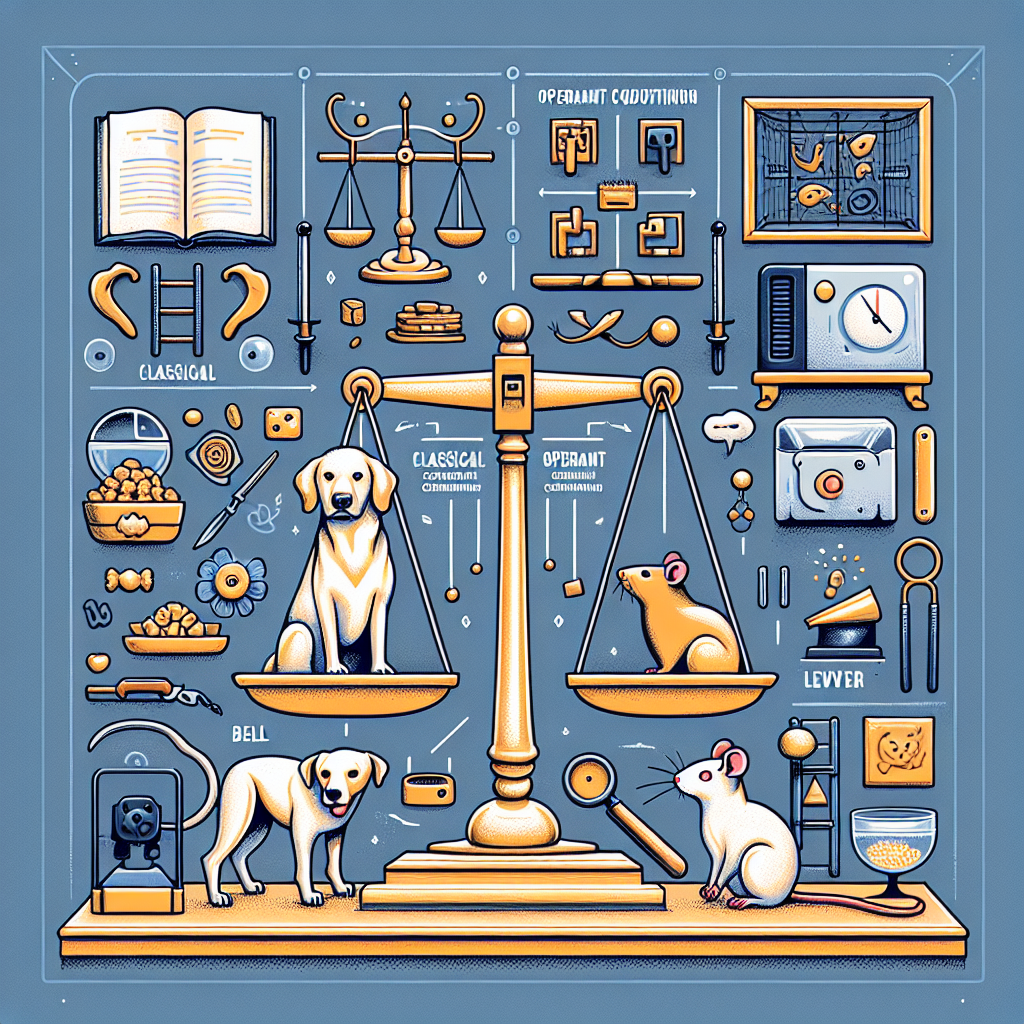 Differences between classical and operant conditioning