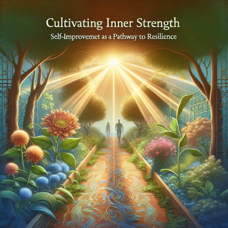 Building resilience through self-improvement