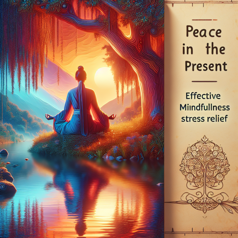 Mindfulness exercises for stress relief