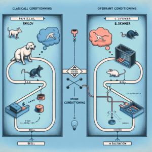 Differences between classical and operant conditioning