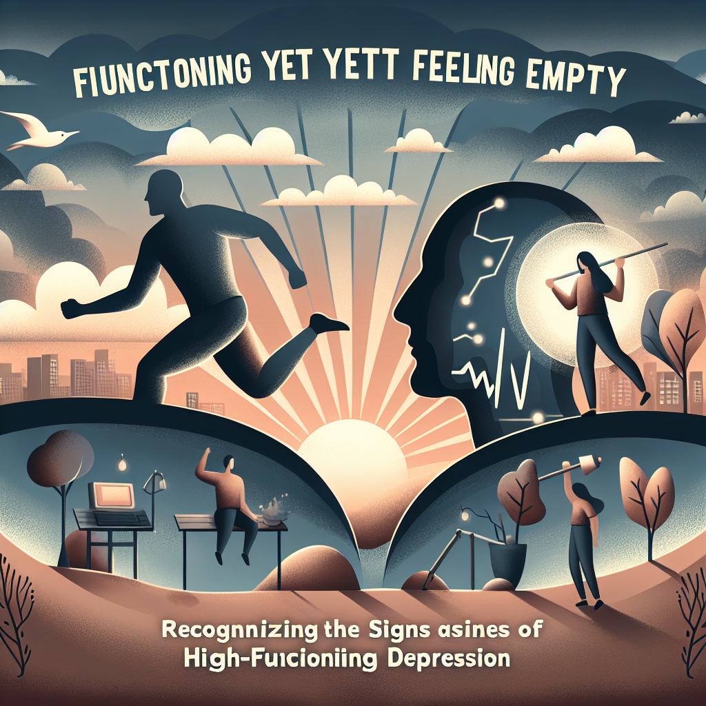 Symptoms of high-functioning depression