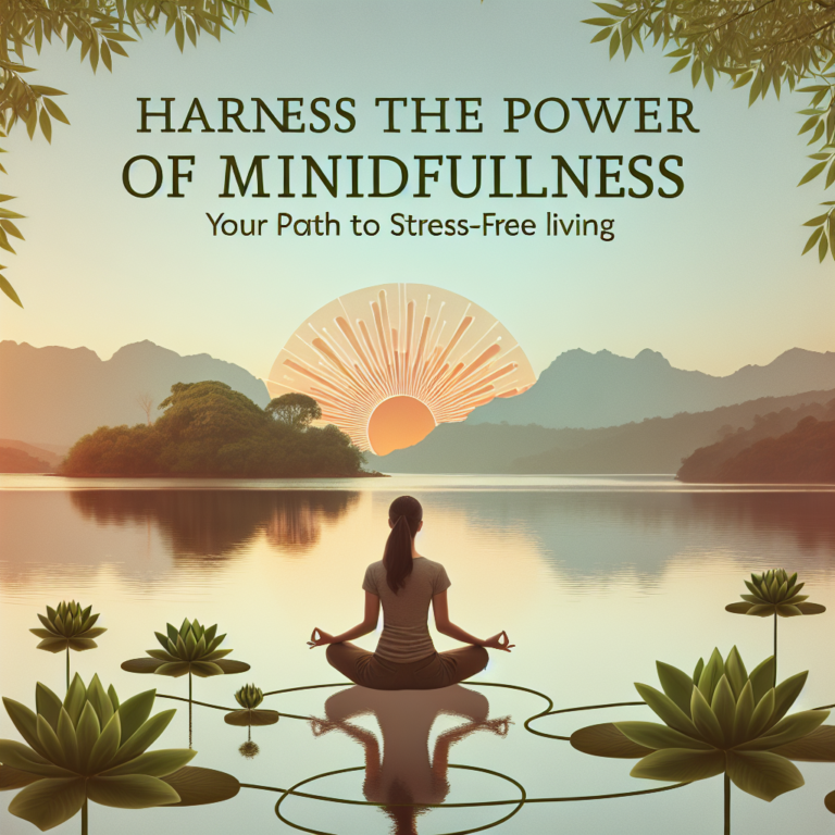 Mindfulness exercises for stress relief