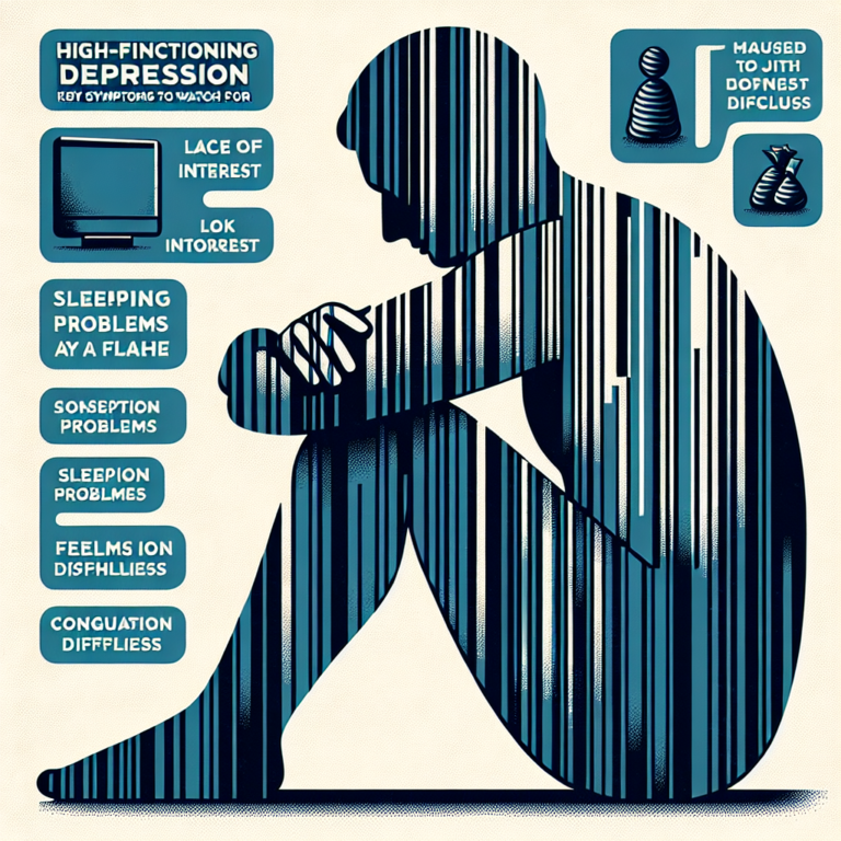 Symptoms of high-functioning depression