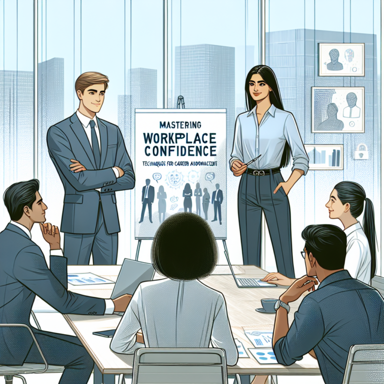 Building self-confidence in the workplace