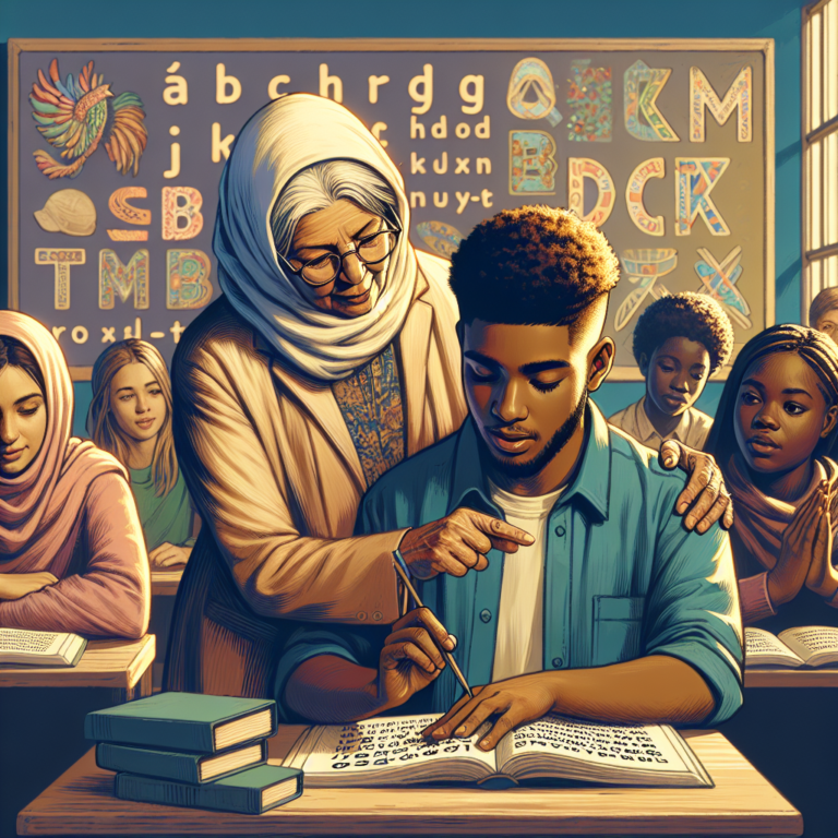 Teaching reading to students with dyslexia