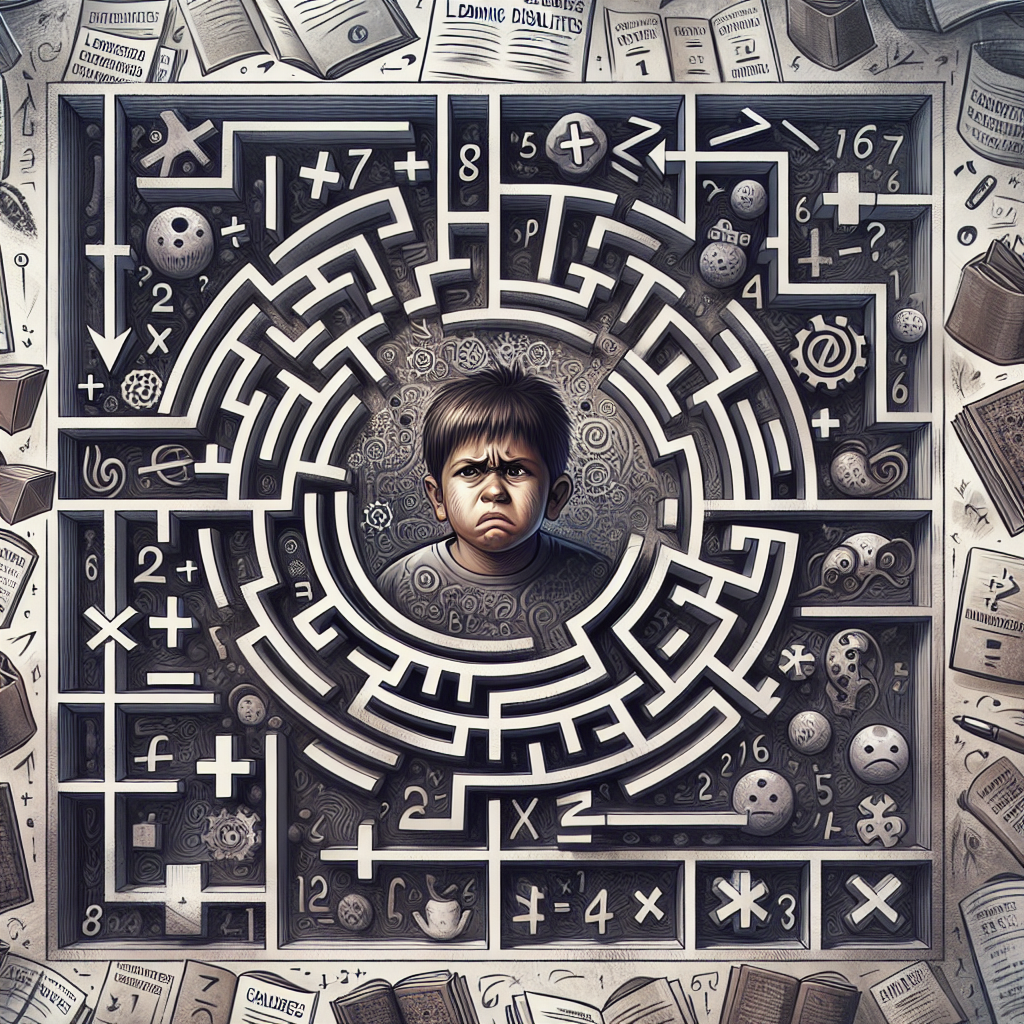 Learning disabilities and math skills