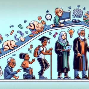 What are the stages of human development in psychology?