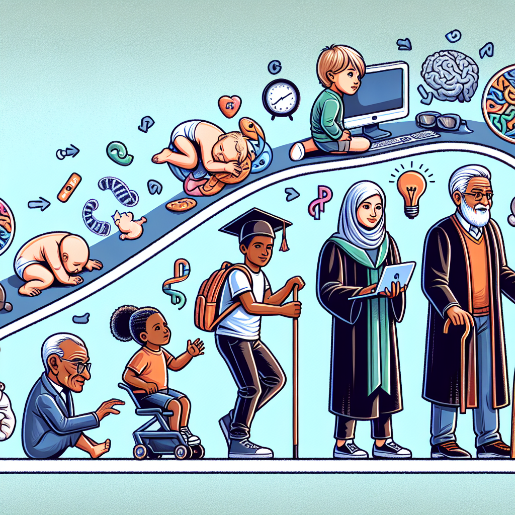 What are the stages of human development in psychology?