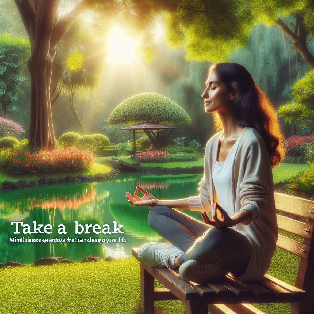 Mindfulness exercises for stress relief