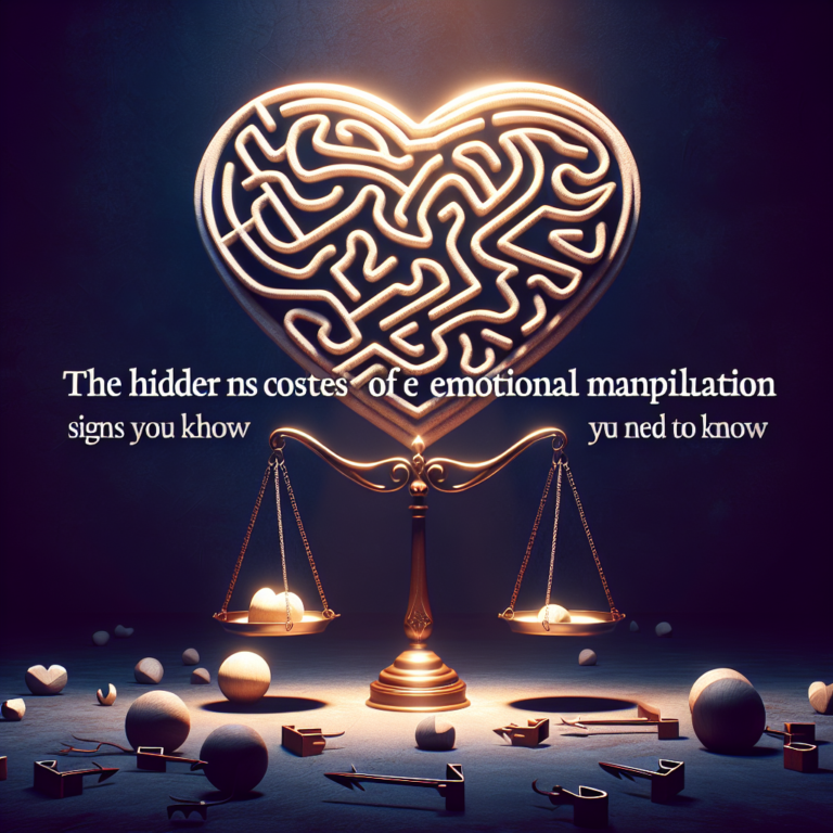 Recognizing signs of emotional manipulation