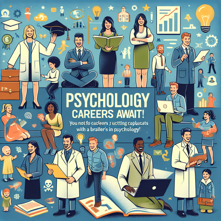 Careers with a bachelorʼs degree in psychology