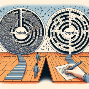 Difference between dyslexia and dysgraphia