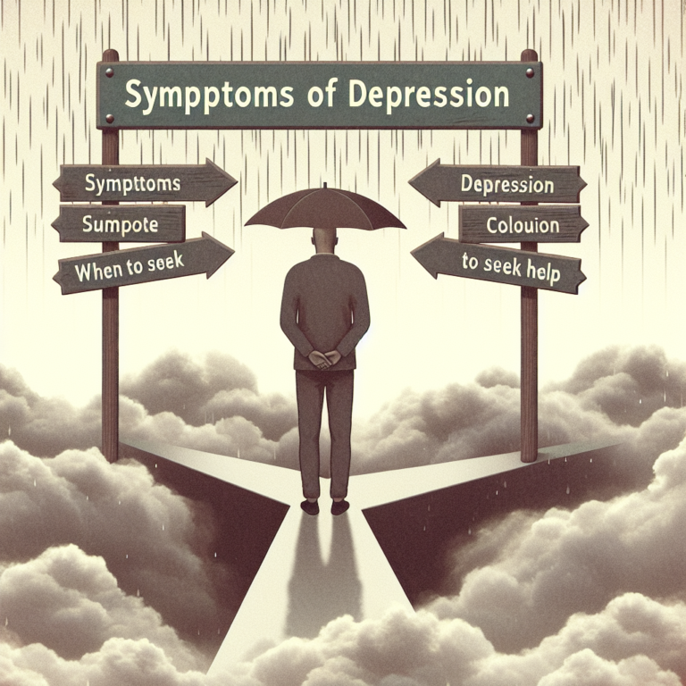 What are the most common symptoms of depression?