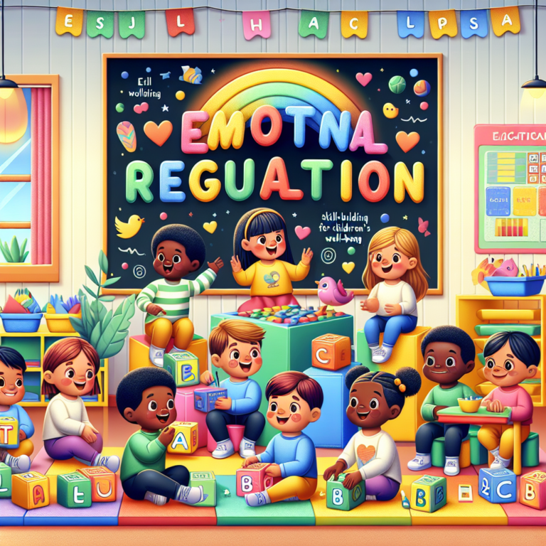 Emotional regulation techniques for children