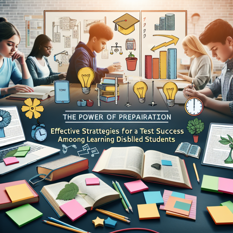 Learning disabilities and test-taking strategies