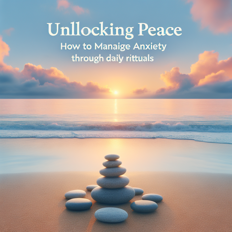 Managing anxiety in daily life