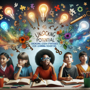 Lesson plans for children with learning disabilities