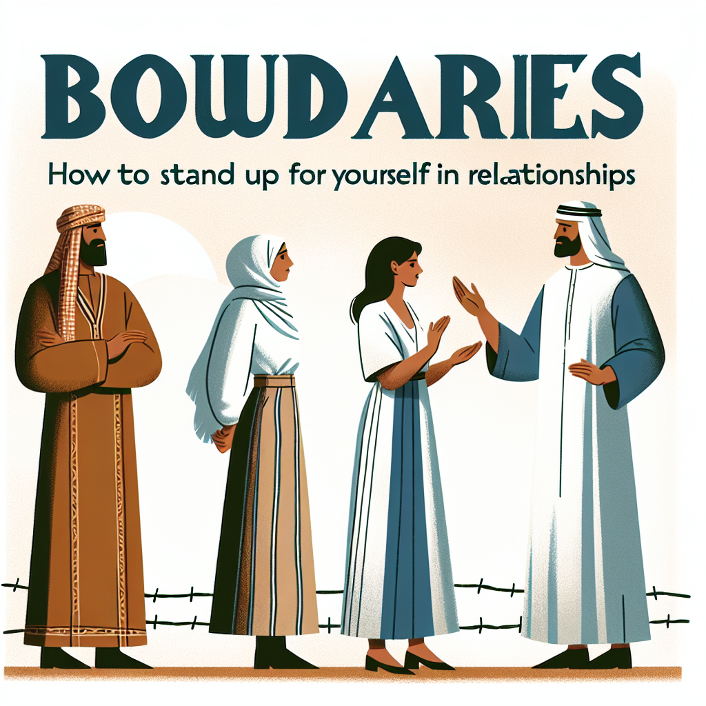 Establishing healthy boundaries in relationships