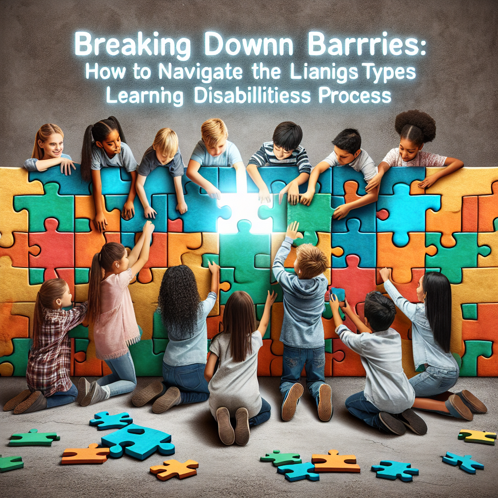 Learning disabilities diagnosis process