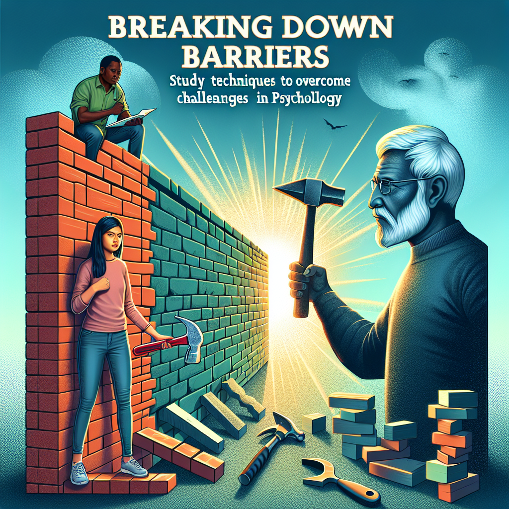 Study techniques for psychology students