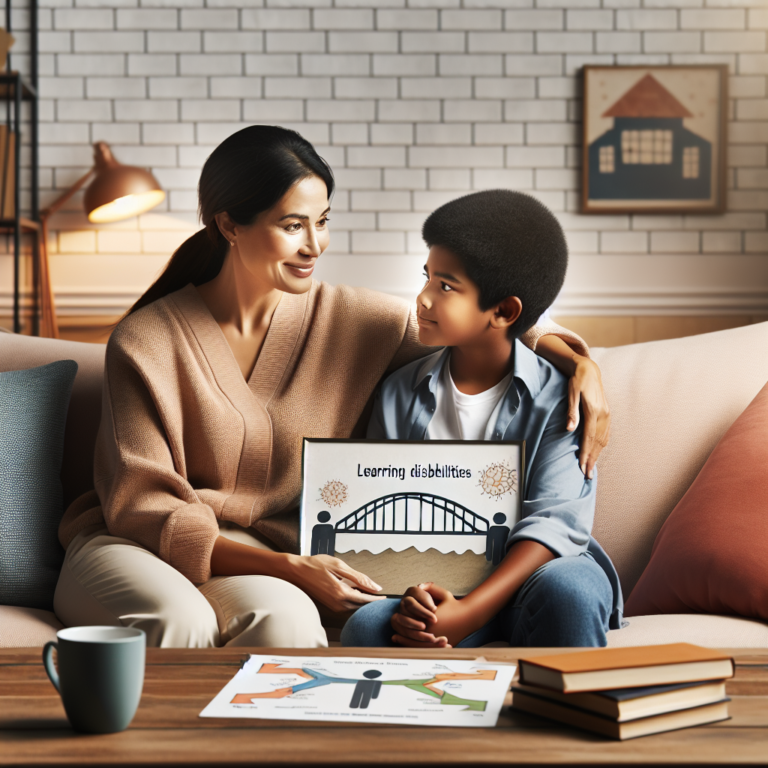 How to talk to your child about their learning disability