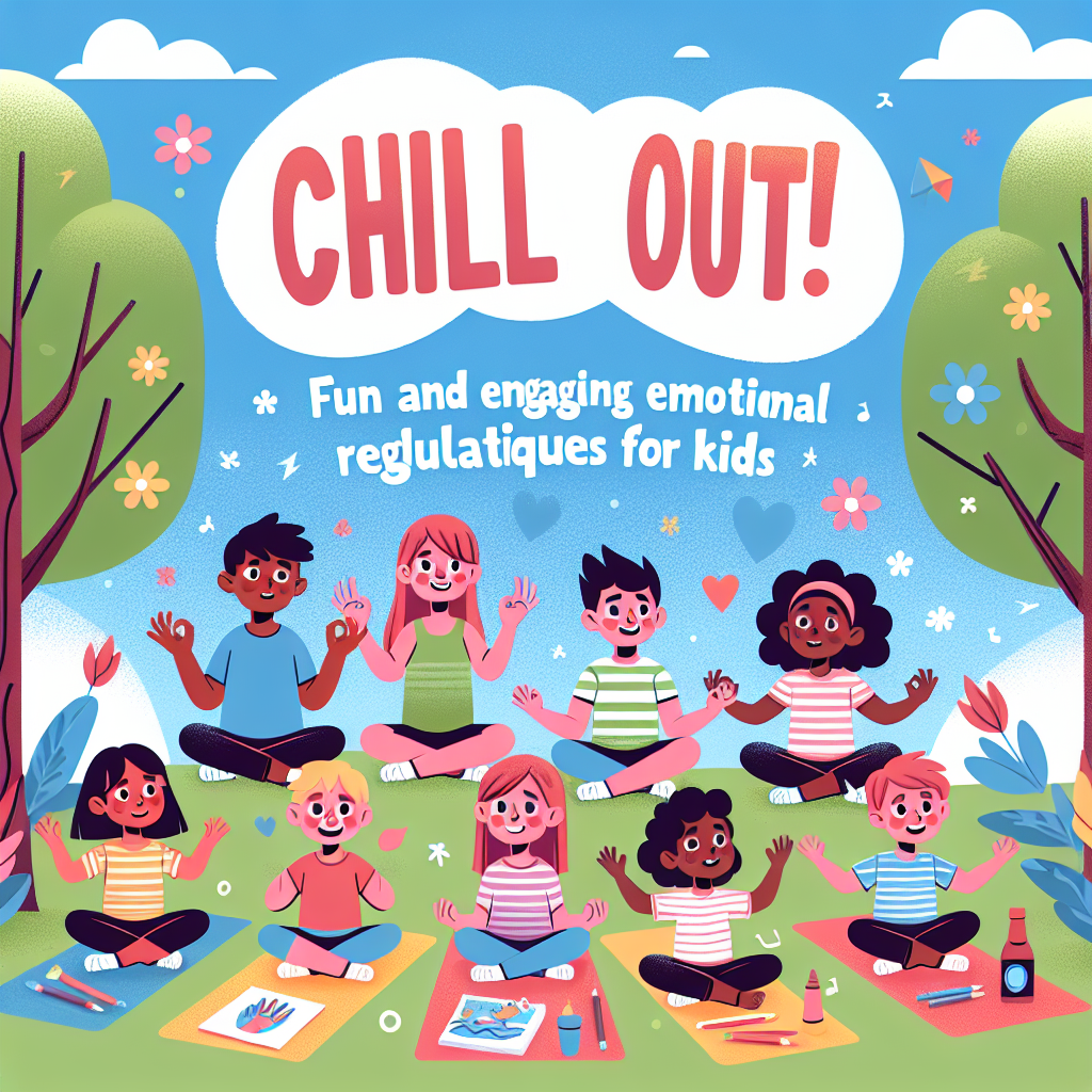Emotional regulation techniques for children