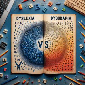 Difference between dyslexia and dysgraphia