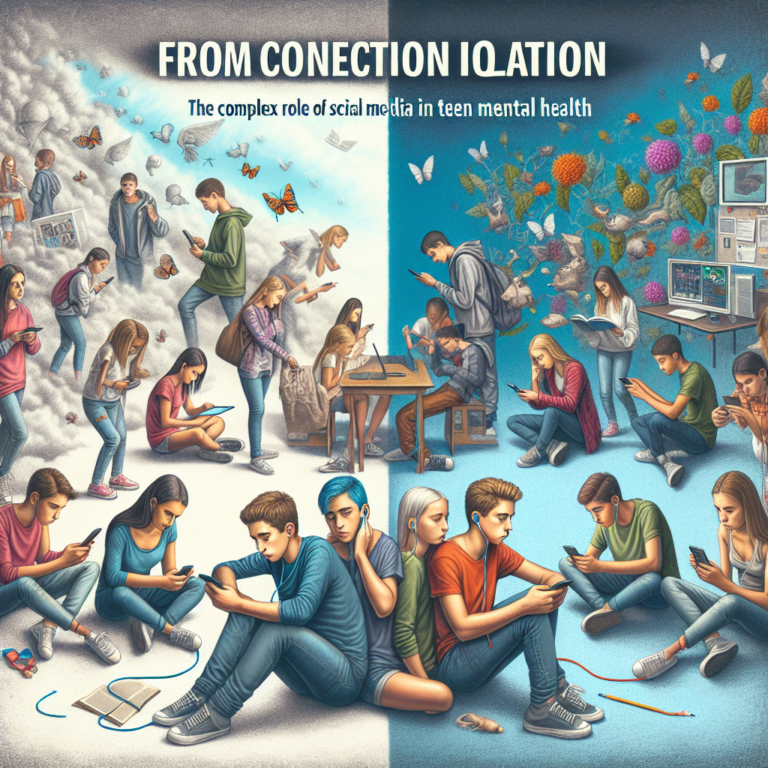 The effects of social media on mental health in teens